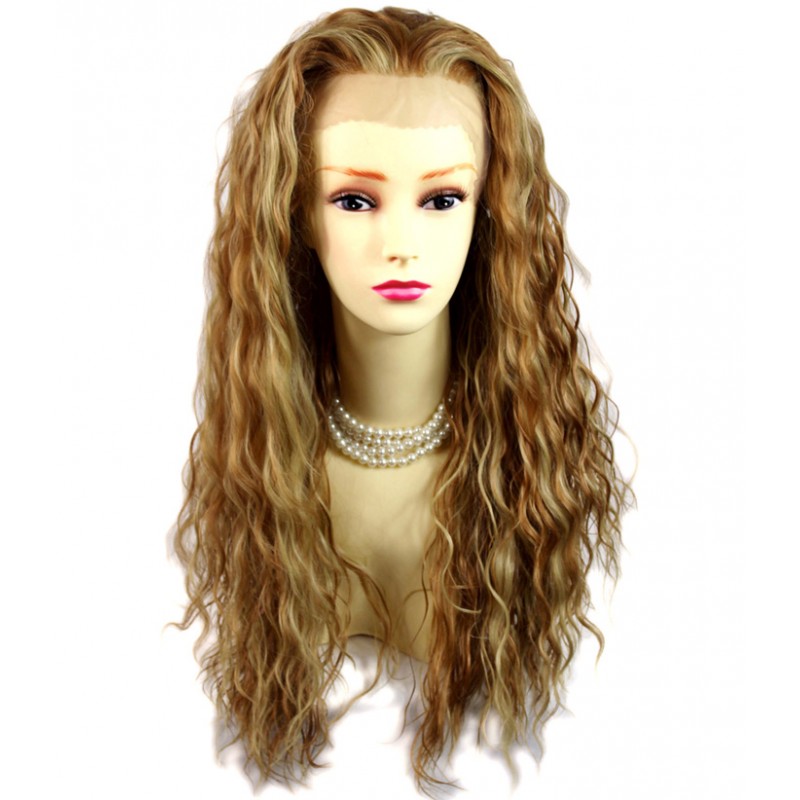 Wiwigs Sexy Lovely Lace Front Wig Golden Strawberry Blonde Mix