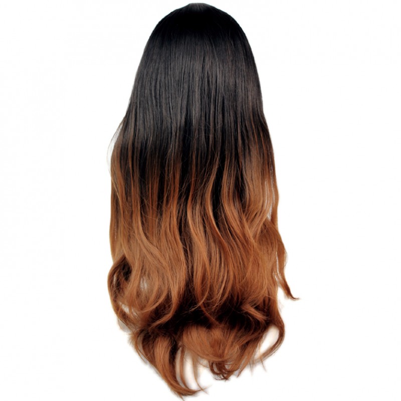 Black brown ombre wig cheap