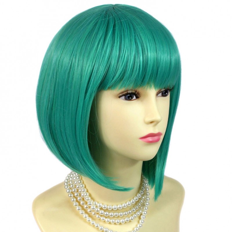 Jade green wig outlet