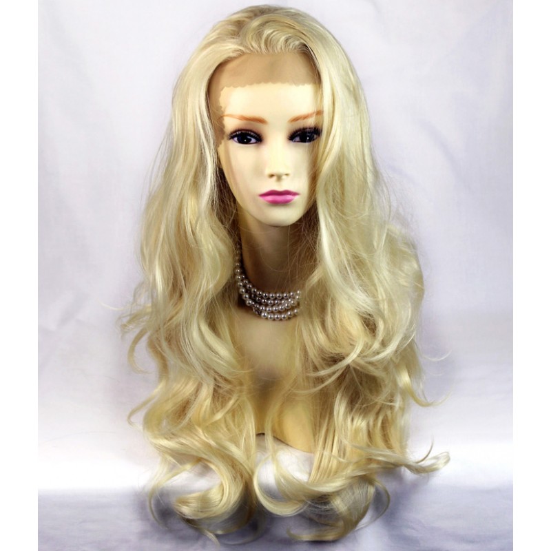 Light blonde long wig store