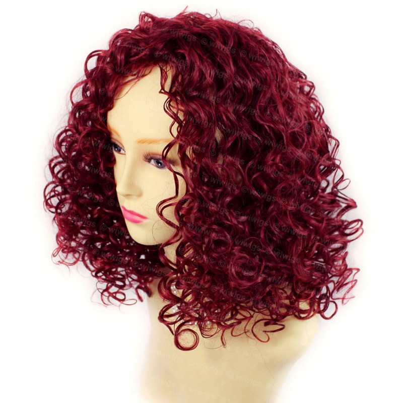 Medium curly wig outlet