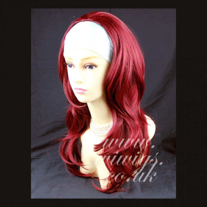 3/4 human 2024 hair wig uk