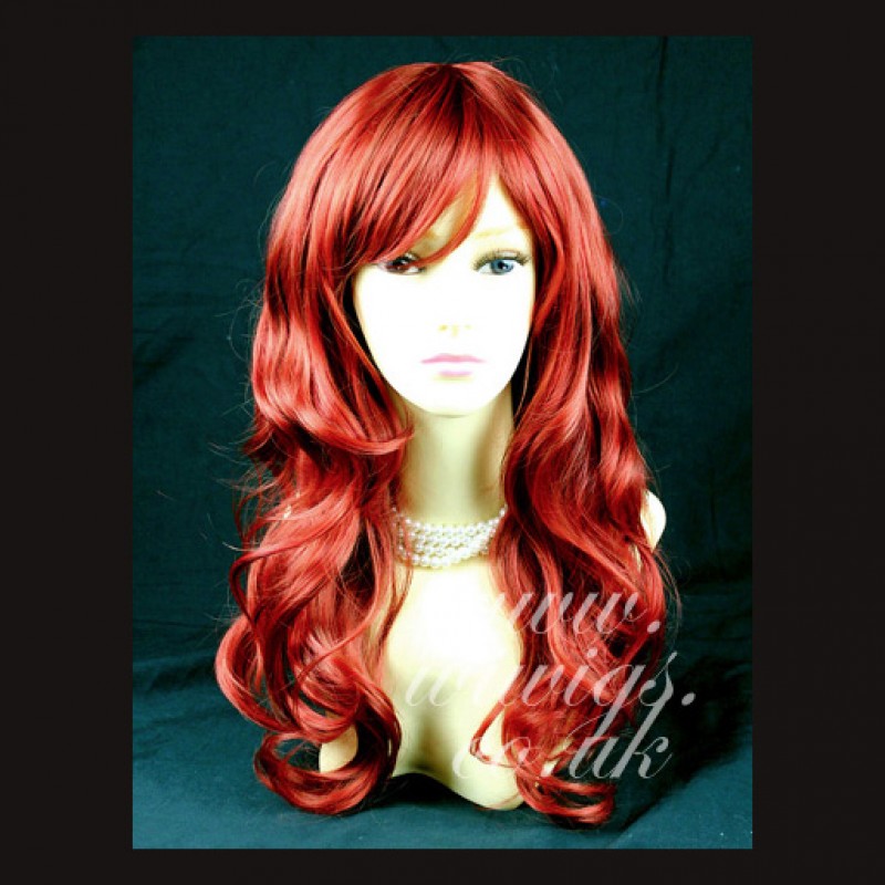 Light top red wig