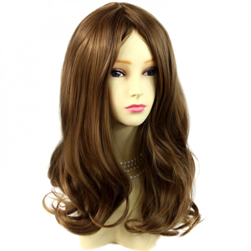 Long dark wig on sale