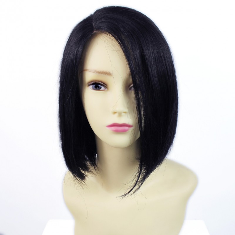 Wiwigs Remy Human Hair Straight Bob Heat Resistant Hair Off