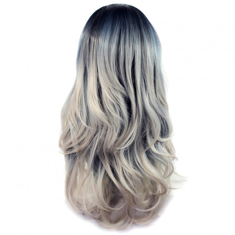 Black ombre on sale 3/4 wig