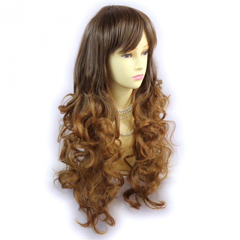 Wiwigs Wiwigs Romantic Long Curly Wig Strawberry Blonde