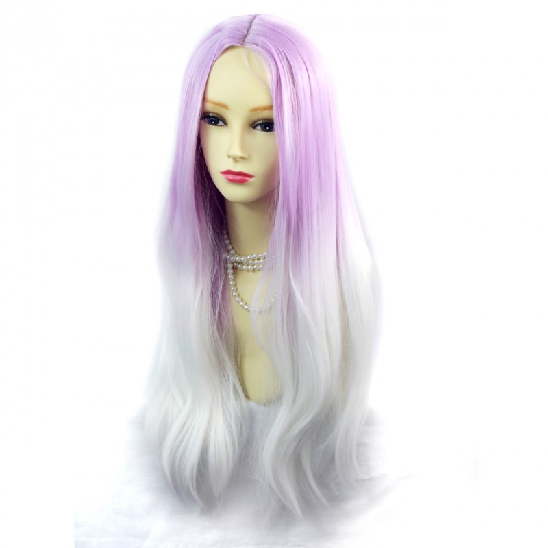 White purple wig hotsell