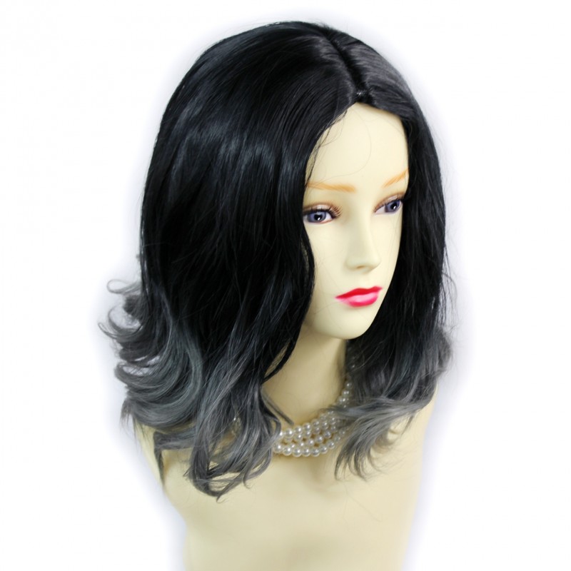 Wiwigs Wiwigs Pretty Short Wavy Bob Style Wig Grey Off