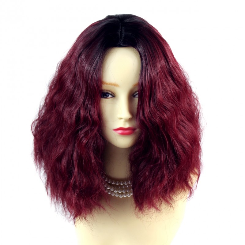 Wiwigs Wiwigs Wonderful Wild Untamed Medium Curly Wig Burgundy