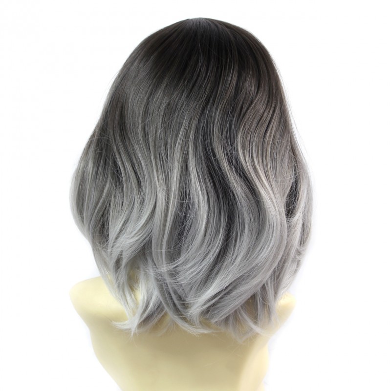 Grey ombre wig best sale uk