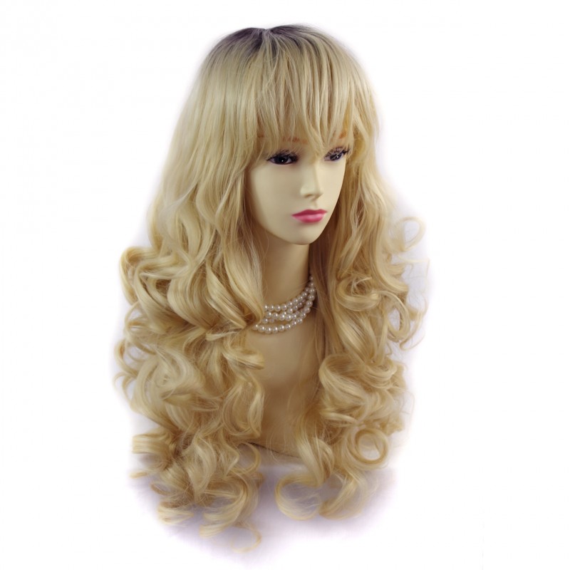 Wiwigs Wiwigs Romantic Long Curly Wig Light Golden Blonde