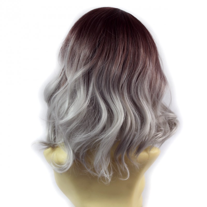 Grey ombre wig uk outlet