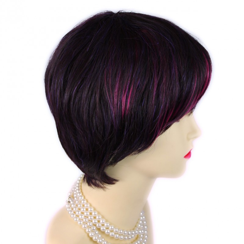 Wiwigs Wiwigs Natural Short Blonde Black Brown Plum Red