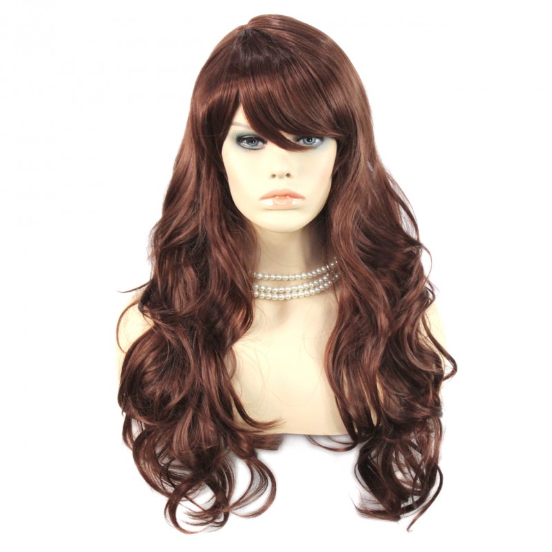 Long auburn wig online