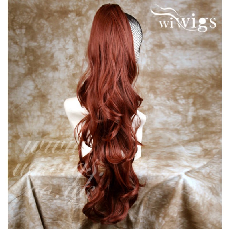 Red hair piece store