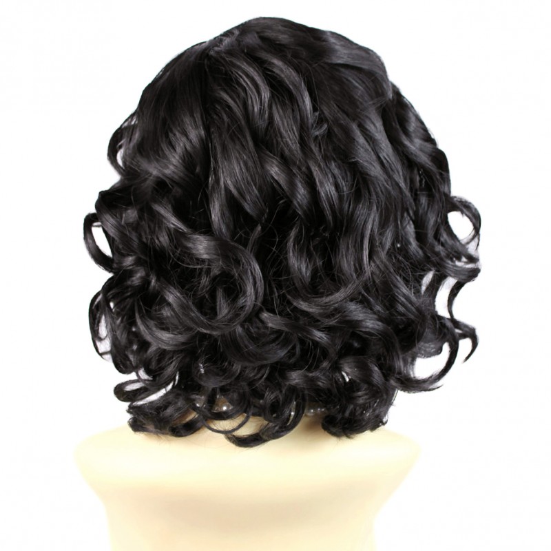 Short curly wigs uk hot sale