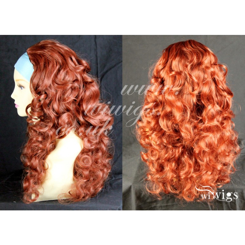 Half hair wigs uk shop