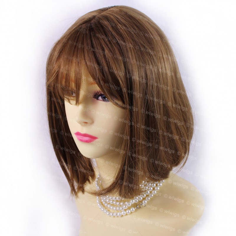 Wiwigs Gorgeous Short Bob Style Strawberry Blonde Brown Ladies