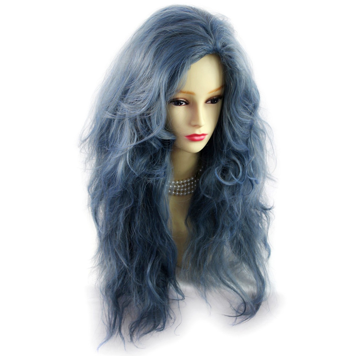 wigs uk blue