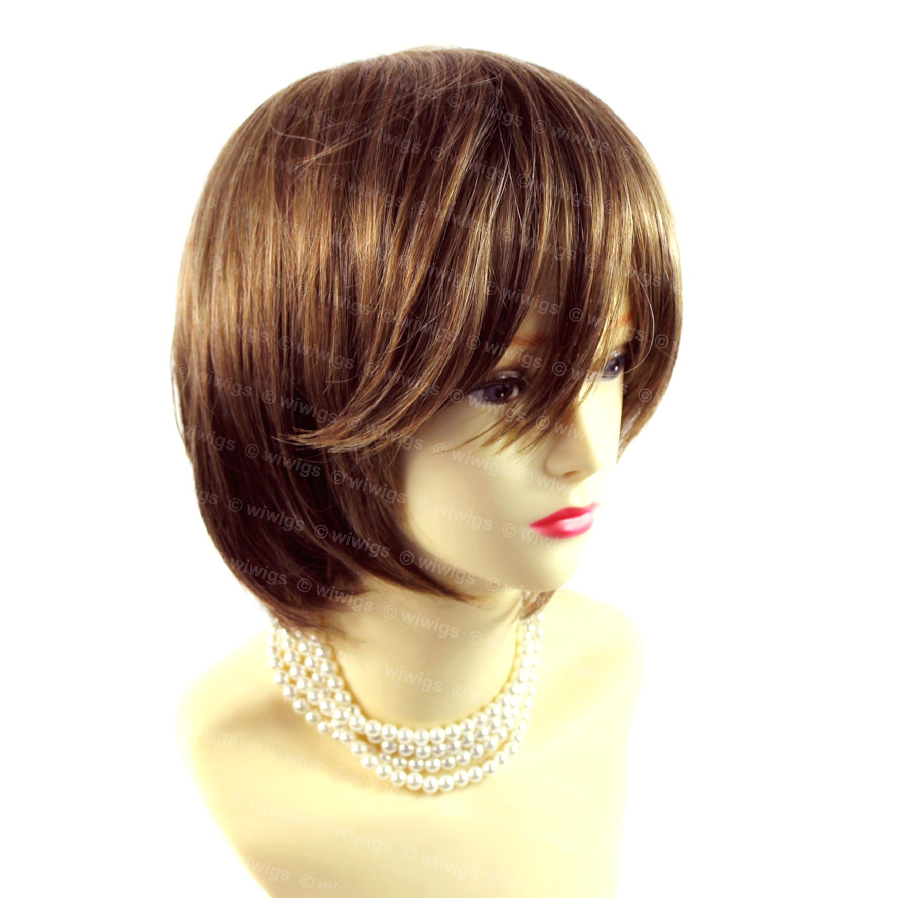 Wiwigs Posh Short Champagne Blonde Mix Ladies Wigs Summer
