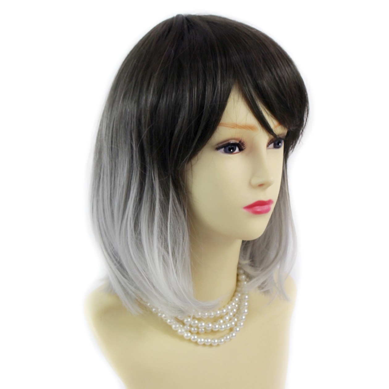 Wiwigs Wiwigs Gorgeous Short Bob Style Wig Grey Medium