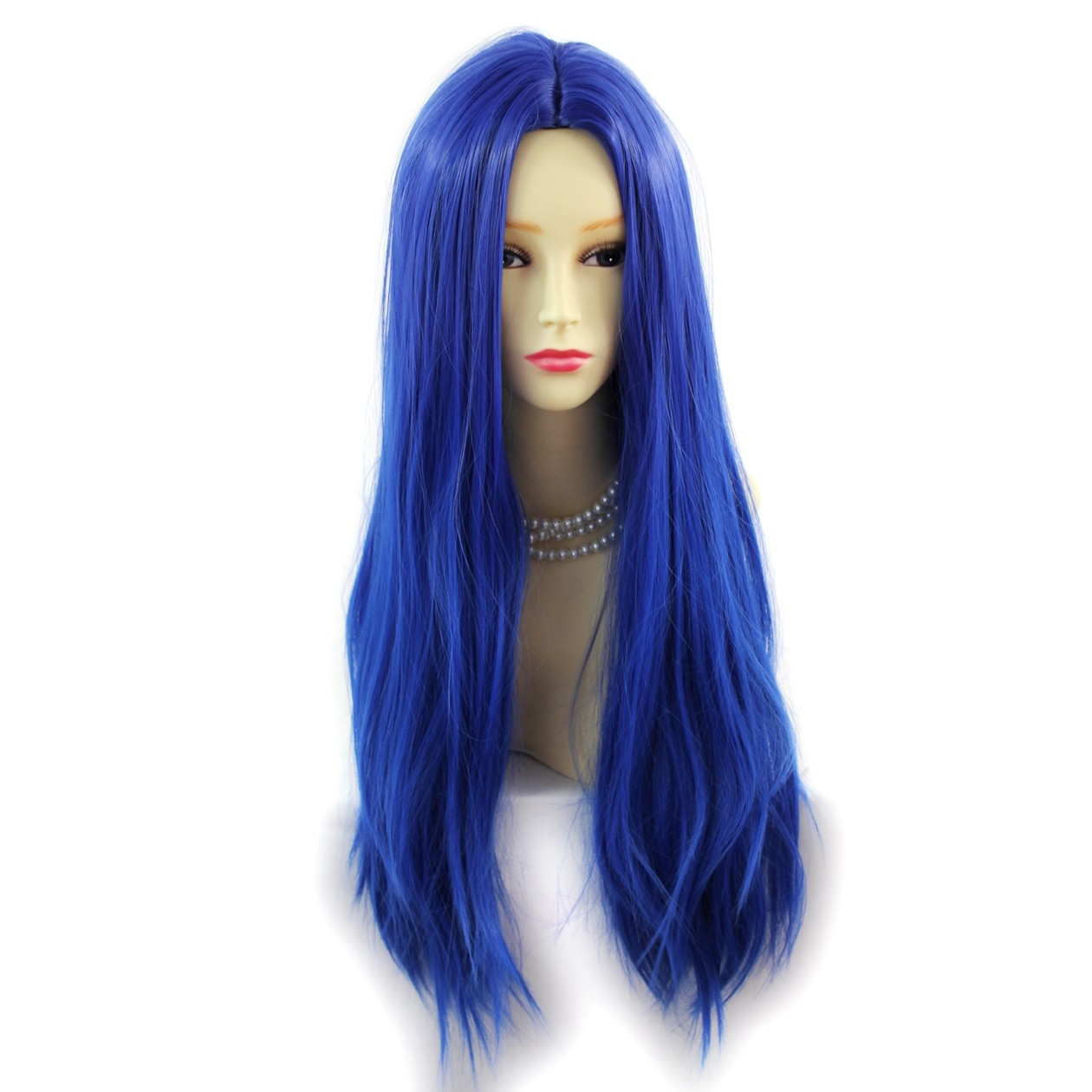 Wiwigs Wiwigs Romantic Long Straight Wig Blue Dark