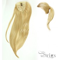 Wiwigs Ladies 1 Piece Clip Blonde Mix Wrap around Pony