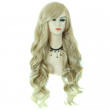 Wiwigs ® Beautiful Sexy Long Wavy Blonde mix Ladies full Wigs Fashion Hair