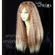 Stunning Super Big Blonde mix Auburn Curly Long Ladies Wigs from WIWIGS UK