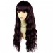 Super model Wavy Brown & Burgundy Long Ladies Wigs skin top Hair WIWIGS UK
