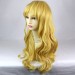 Dazzling Sexy Long Wavy Blonde mix Ladies Wigs Cosplay Party Hair from WIWIGS UK