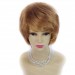 Lovely Blonde Red mix Wig Short Hair Wavy Full Ladies Wigs from Wiwigs UK 