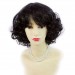 Lovely Summer Style Short Curly Black Brown Skin Top Ladies Wigs WIWIGS UK