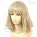 Classic Style SOFT Gold Blonde mix Ladies Wigs skin top Short wig WIWIGS UK