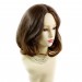 Wiwigs ® Lovely Medium Bob Style Wig Strawberry Blonde & Light Brown Dip-Dye Ombre Hair UK