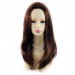 Wiwigs ® wonderful long light brown skin top straight ladies wig uk