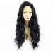 Wiwigs ® fabulous black brown long curly ladies wig uk
