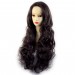 Wiwigs ® beautiful long curly medium brown wavy hair skin top ladies wig