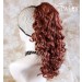 Fox Red Ponytail Irish Dance Extension Spiral Curly Hair Piece UK