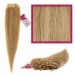 DIY Double Weft Lush 'Blonde Highlights' 16" Hair Extensions Deluxe Human Hair.
