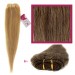 DIY Double Weft Lush 'Med Brown Honey Blonde Mix' 20" Hair Extensions Deluxe Human Hair.