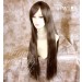 Sexy Long Straight Light Brown Ladies Wigs Heat Resistant Hair from WIWIGS UK