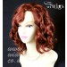 Lovely Short Wig Curly Fox Red Summer Style Skin Top Ladies Wigs