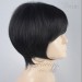 POSH Lovely Classic BOB Style Short Wig Jet Black Skin Top Ladies Wigs UK 1B