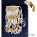 Ladies 1 Piece Clip Blonde mix Wavy Ponytail Wrap around Pony UK