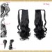 Wrap Around Clip In Pony Curly Off Black Hair Extension UK