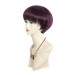 Wiwigs ® Pretty Short Dark Burgundy & Purple & Red Bob Full Hire Ladies Wigs