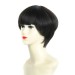 Wiwigs ® POSH Short Bob Full Hire with Fringe Dark Brown Ladies Wigs