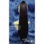 Brown Straight Long Claw Clip Ponytail Hair Piece Extension UK